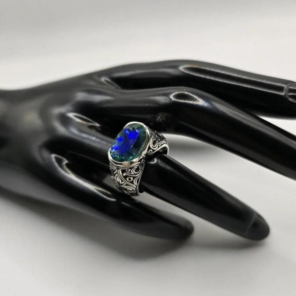 Bali Women's Blue and Silver Jewellery